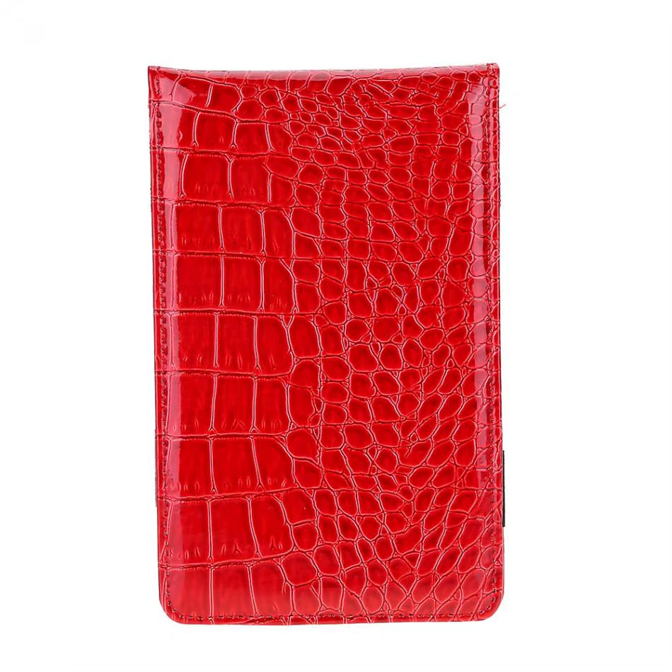 Golf Scorecard Holder Pu Leather Yardage Book Golf Score Wallet Golf Score Card Pocketbook Golf Gift Accessories
