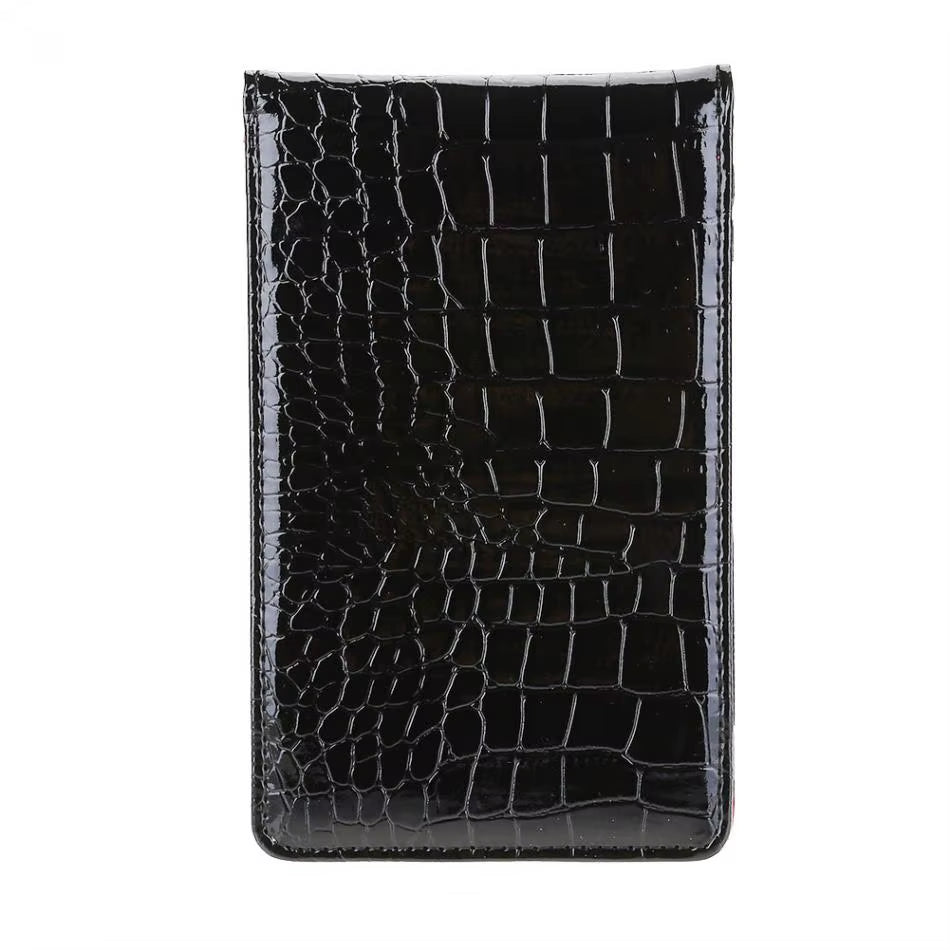 Golf Scorecard Holder Pu Leather Yardage Book Golf Score Wallet Golf Score Card Pocketbook Golf Gift Accessories